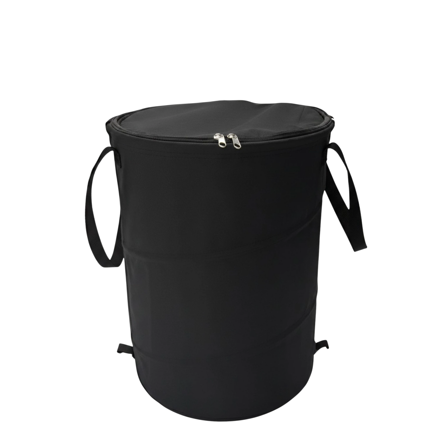 Opvouwbare Kampeerprullenbak Zwart 60L – Waterdicht & Afsluitbaar